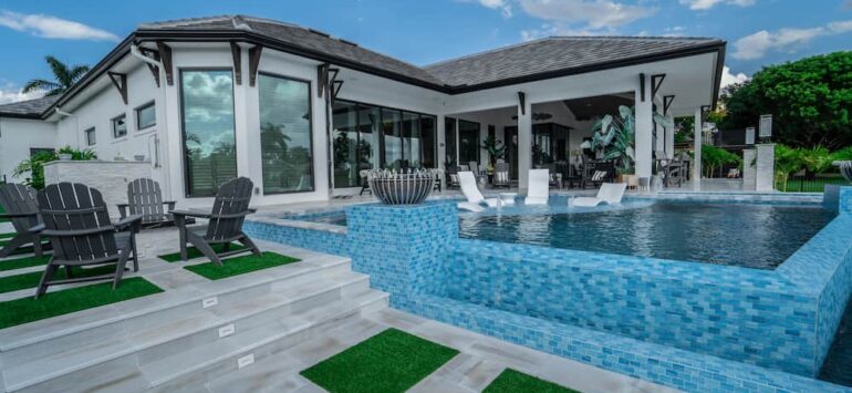 Beautiful Naples Pool Paver Installation
